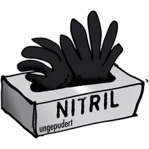 leipold doehle 14680 100 St. Nitril Einweghandschuh 8, M