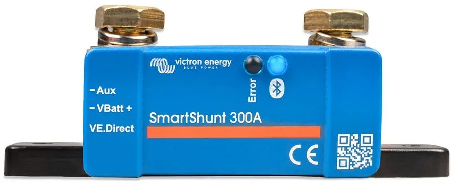 Victron SmartShunt IP65 300A/50mV Batteriewächter mit Bluetooth- 0% MwST. (Angebot gemäß §12 USt Gesetz.)