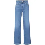 GARCIA Celia 249 Jeans in Mittelblau mit Wide Leg-W31 / L30