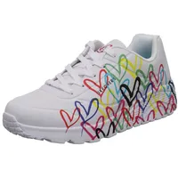 SKECHERS Uno Lite - Spread THE Love in weiss