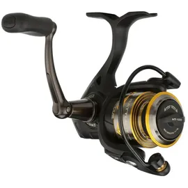 Penn Battle® IV Spinnrolle, Salzwasser-Angler, Angelköder und Köder, Barsch, Pollack, Dorsch, Makrele, Falsch, Aluminiumspule, robust, beidhändig verwendbar, 2500 Rolle, Größe 6,2:1, Schwarz, Gold und