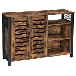 VASAGLE Sideboard, LSC083B01V1 braun 110,0 x 33,0 x 75,0 cm