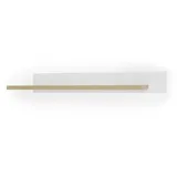 Sconto Wandboard Cali 175 x 22 x 26 cm Weiß