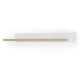 Sconto Wandboard Cali 175 x 22 x 26 cm Weiß