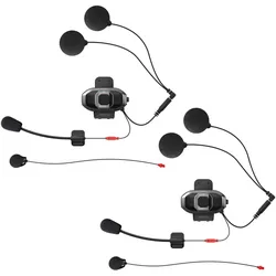 Sena SF4 Bluetooth Kommunikationssystem Doppelpack, schwarz für Männer