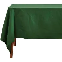 Homescapes Tischdecke dunkelgrün 137x229cm
