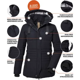 G.I.G.A. DX Damen Funktionsjacke GW 25 WMN QLTD JCKT, dunkelnavy, 48,