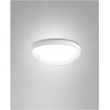 Fabas Luce Quirk 1 Deckenleuchte 40W weiß