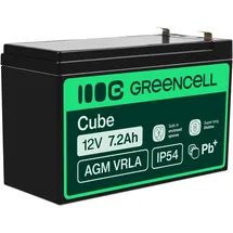 Green Cell AGM05 12V 7,2Ah 1 St.