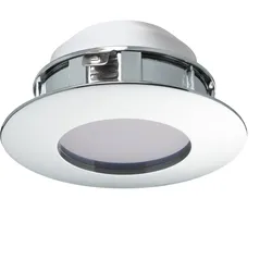 Eglo LED Einbauleuchte PINEDA chrom 4,9W 3000K Warmweiß Ø78mm