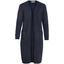 VILA VIRIL Longstrickjacke Blau M