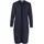 VILA VIRIL Longstrickjacke Blau M