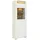 mömax Vitrine Leonardo 70 x 40 x 201 cm Weiß