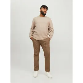 Jack & Jones PlusSize Chinohose JPSTMARCO JJDAVE klassisch Braun 44 5XL