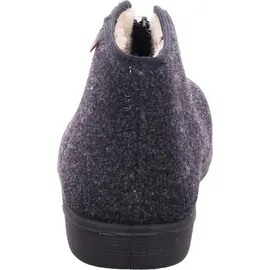 Fischer Markenschuh Hohe Hausschuhe Schwarz (Anthrazit 205) 45