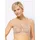 Swegmark of Sweden Bügelloser BH SWEGMARK OF SWEDEN, Damen, Gr. 100, Cup D, beige (puder), 95% Baumwolle, 5% Elasthan, BHs