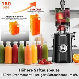 canoly Slow Juicer schwarz
