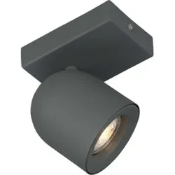 Böhmer Deckenstrahler 1xGU10 Struktur grau 42001