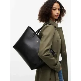 Tommy Hilfiger TH Icon Shopper Polyurethan Black