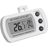 Alnicov Kühlschrank-Thermometer, digitales Gefrierschrank-Raumthermometer, großer LCD-Bildschirm für Küche, Zuhause, Restaurants