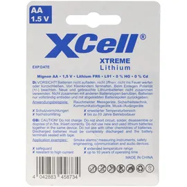 XCell Xtreme Lithium Batterie AAA 4 St.