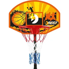 Best Sporting Basketballständer höhenverstellbar Rot/Weiß/Blau 205 - 265 cm