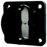 Mennekes Schuko-Steckdose 1 Schwarz 1 St.