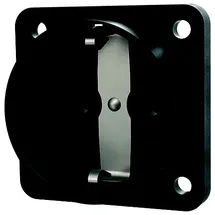 Mennekes Schuko-Steckdose 1 Schwarz 1 St.
