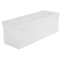 Songmics Sitzbank mit Klappdeckel 110 cm