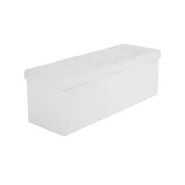 Songmics Sitzbank mit Klappdeckel 110 cm