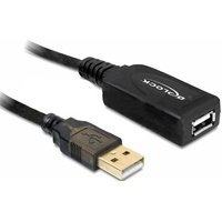 DeLock USB 2.0 USB Kabel Schwarz