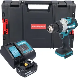 Makita DHP 489 SF1J-R Akku Schlagbohrschrauber 18 V 73 Nm Brushless + 1x Akku 3,0 Ah + Ladegerät + Rhino