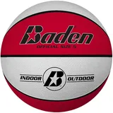 Baden Basic Basketball rot/weiß 5