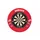 Unicorn Information System Striker Steeldartscheibe mit Surround Rot