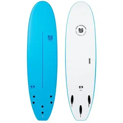 Surfbrett Flowt 6’6 STANDARD SOFTBOARD BLAU No Size