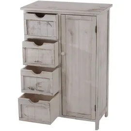 Mendler HWC-D12 82 x 55 x 30 cm Weiß