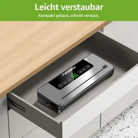 kitchen in the box Vakuumiergerät schwarz