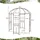 Costway Rosenbogen 211 x 211 x 256 cm Braun