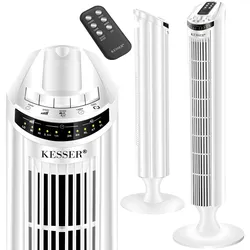 KESSER Turmventilator FERNBEDIENUNG Ventilator LED Display Standventilator Klimaanlage