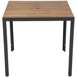 Bolero DS152 80 x 80 x 74 cm Akazie