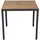 Bolero DS152 80 x 80 x 74 cm Akazie