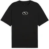 Puma Sport Relaxed Graphic Tee Schwarz S