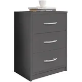 SchlafKONTOR Nachttisch »Pepe«, mit 3 Schubladen, 38.5x54x28.2 cm Schlafzimmer, Nachttische
