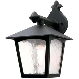 Elstead Lighting Außenwandleuchte Aluminium 31,0 cm inkl. E27 dimmbar schwarz
