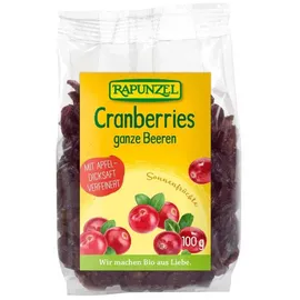 RAPUNZEL Cranberries bio 100g