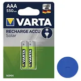 2X AAA Akkus Micro 550mAh schnellladefähig, ohne Memoryeffekt, für schnurlose Telefone DECT Telefon + Online-Sale-Shop Einkaufswagenchip