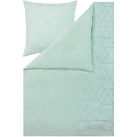 Estella Andriano grafisch Mint 135 x 200 cm + 80 x 80 cm