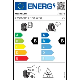 Michelin CrossClimate 2 SUV 235/65 R17 108W