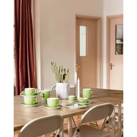SELTMANN WEIDEN Liberty Pure Colors Kaffeeservice 18-tlg. lime green