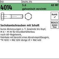 Sechskantschraube ISO 4014 M27 x 220 5,6 W7 1 Stück